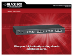 Black Box 16-Port User's Manual