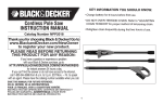 Black & Decker NPP2018 User's Manual