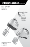 Black & Decker MX151R Use & Care Manual