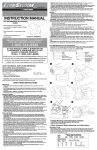 Black & Decker Fire Storm 492310-00 Instruction Manual