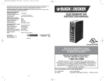 Black & Decker ELECTROMATE 500 User's Manual