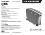 Black & Decker CC602 User's Manual