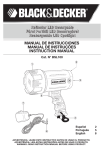 Black & Decker BSL100 Instruction Manual