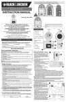 Black & Decker BDL100AV User's Manual