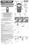 Black & Decker BDL190S Instruction Manual