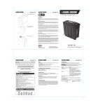 Black & Decker 8D-150 User's Manual