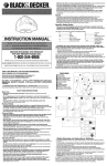 Black & Decker 5147205-00 Instruction Manual