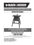 Black & Decker 489051-00 Instruction Manual