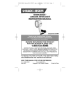 Black & Decker 0 User's Manual