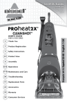 Bissell PROHEAT2X 9500 User's Manual