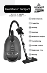 Bissell POWERFORCE 81L8 User's Manual