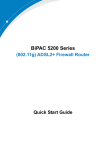Billion Electric Company 5200S User's Manual