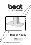 Best K8087 User's Manual
