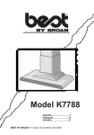 Best K7788 User's Manual
