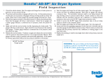 BENDIX BW2763 User's Manual