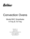 Belshaw Brothers BXC Smartbake User's Manual
