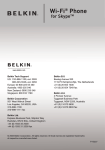 Belkin F1PP000GN-SK User's Manual