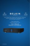 Belkin AP41300f User's Manual