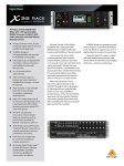 Behringer X32 RACK Brochure