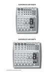 Behringer Europack UB1002FX View Sheet