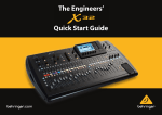 Behringer X32 Quick Start Guide