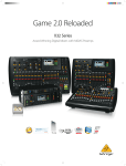 Behringer X32 Poster