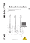 Behringer Guitar 629 User's Manual