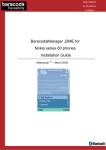 Baracoda J2ME User's Manual