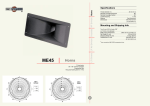 B&C Speakers Horns ME45 User's Manual