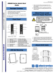 B&B Electronics EIR208 User's Manual