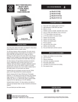 Bakers Pride Oven CH-12J User's Manual