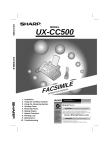 Back to Basics UX-CC500 User's Manual