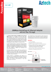 Aztech HL113EP Product Datasheet