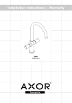Axor 38840XX1 User's Manual