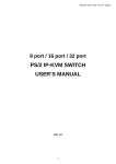 Avocent PS/2 IP User's Manual