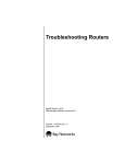 Avaya Troubleshooting Routers Troubleshooting