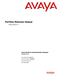 Avaya PeriView Reference Manual (Software Release 2.1) - Business Communications Manager Reference Manual