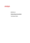 Avaya Networking Essentials BCM Rls 6.0 User's Manual