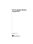 Avaya FT1/T1 User's Manual