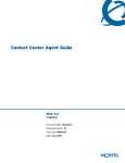 Avaya Contact Center User's Manual