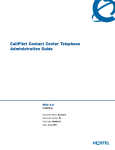 Avaya CallPilot Contact Center Telephone User's Manual