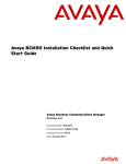 Avaya BCM50 User's Manual