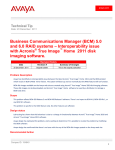 Avaya Business Communications Manager (BCM) 5.0 and 6.0 RAID User's Manual
