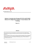 Avaya BCM450 User's Manual
