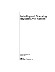 Avaya BayStack ARN Routers User's Manual