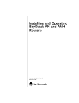 Avaya BayStack AN and ANH Routers User's Manual