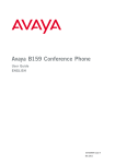 Avaya B159 User Guide