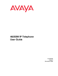 Avaya 4625SW User Guide