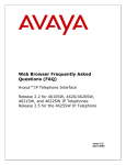 Avaya 4600 Series User's Manual