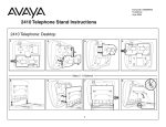 Avaya 2410 Telephone User's Manual